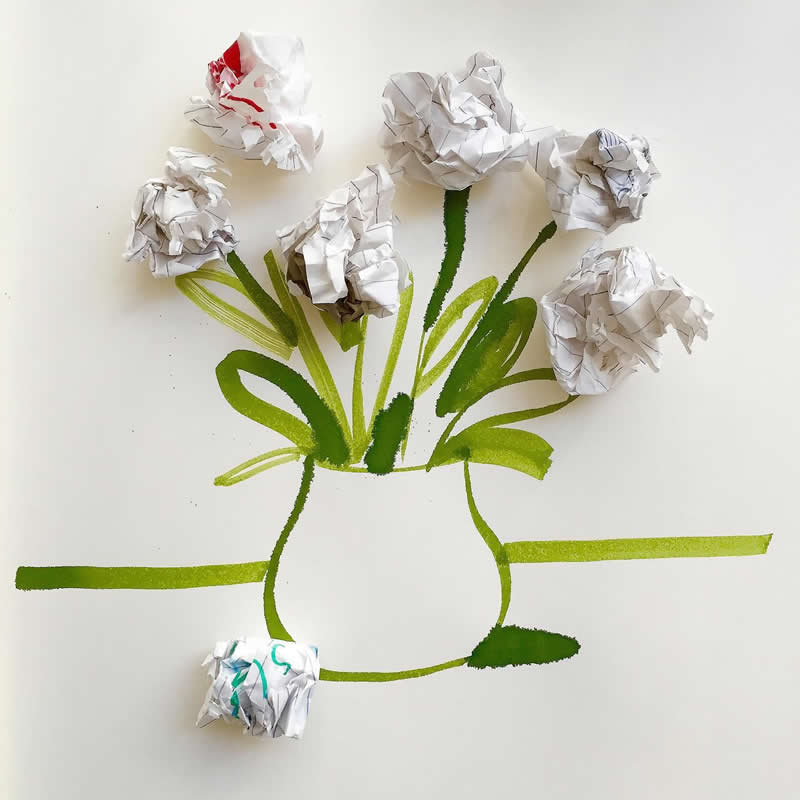 Playful Abstract Compositions by Christoph Niemann