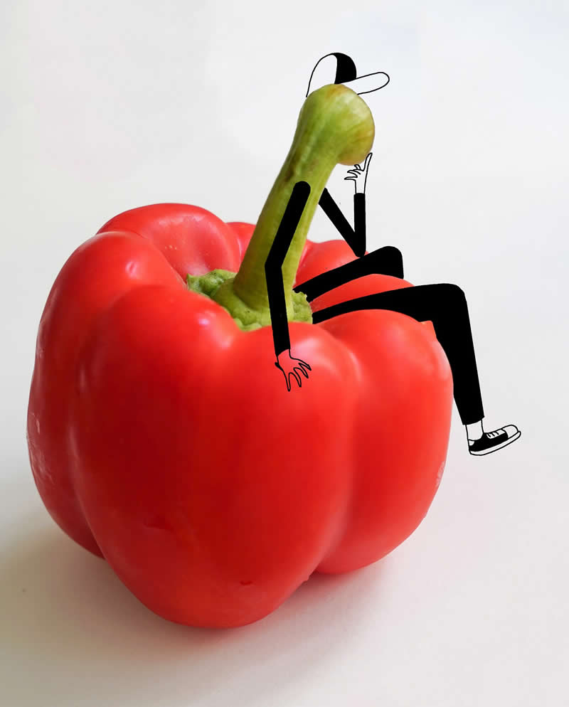 Playful Abstract Compositions by Christoph Niemann