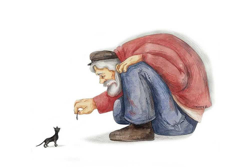 Heart-Touching Illustrations By Soosh Chouanard