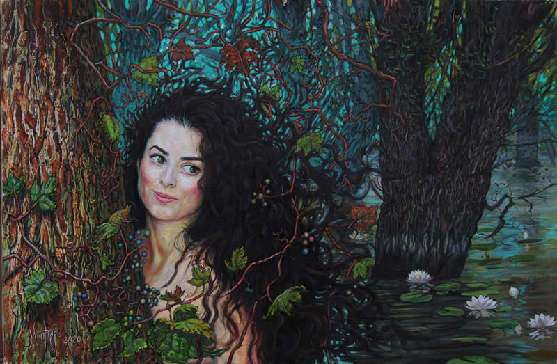 Magical Artwork Paintings by Sasa Montiljo