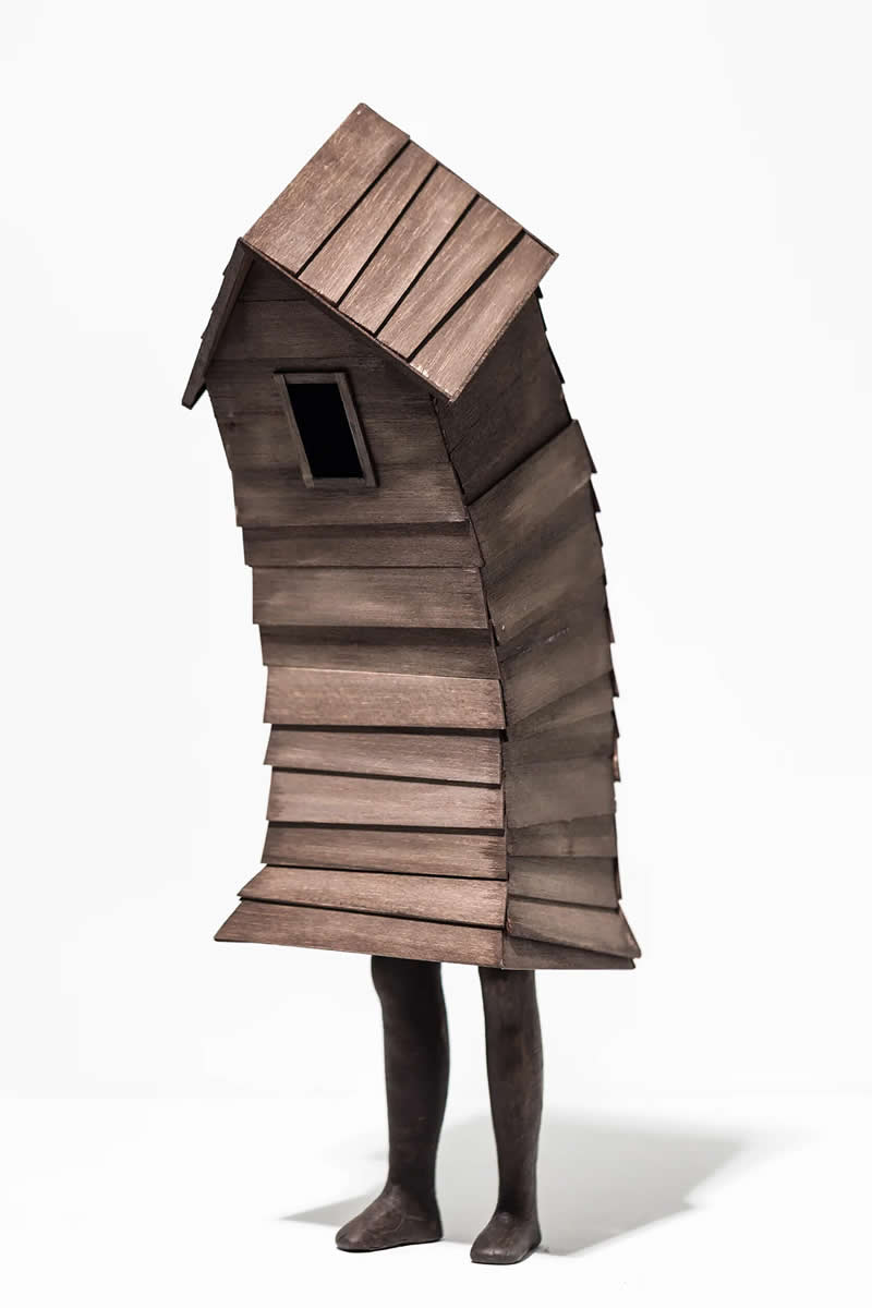 A Surreal Journey of Houses in Motion by American Artist Seth Clark