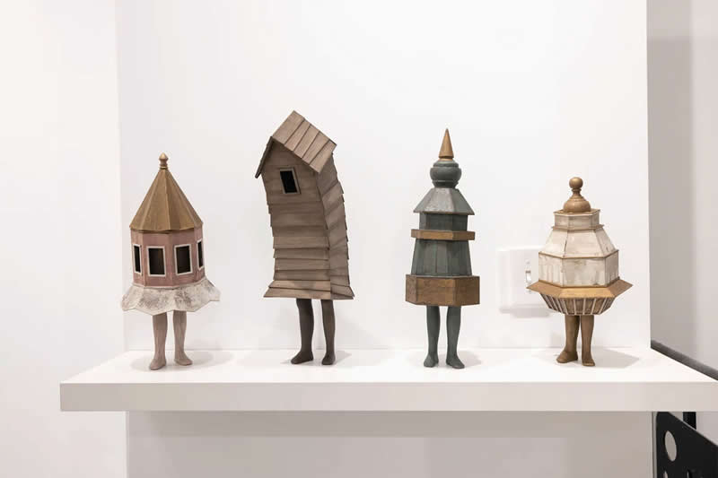 A Surreal Journey of Houses in Motion by American Artist Seth Clark
