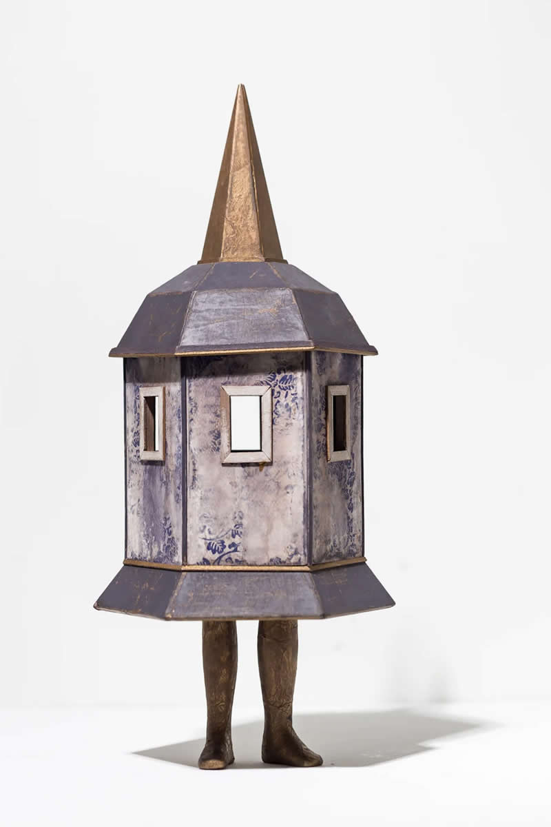 A Surreal Journey of Houses in Motion by American Artist Seth Clark