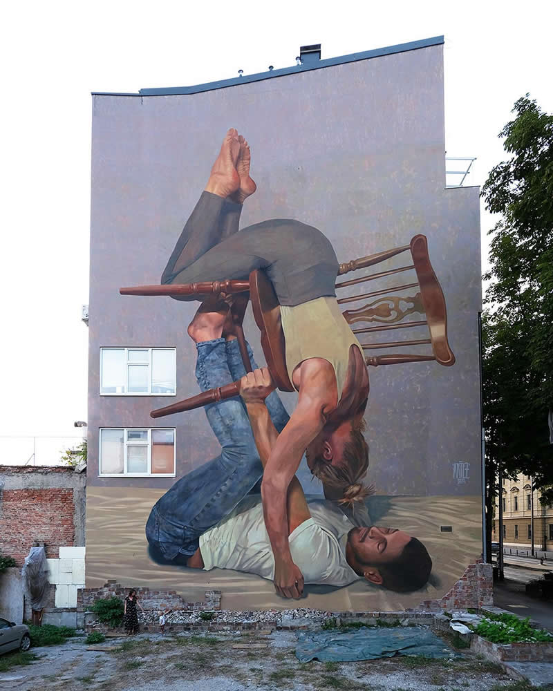 Playful Murals by Artez That Transform City Walls into Global Masterpieces