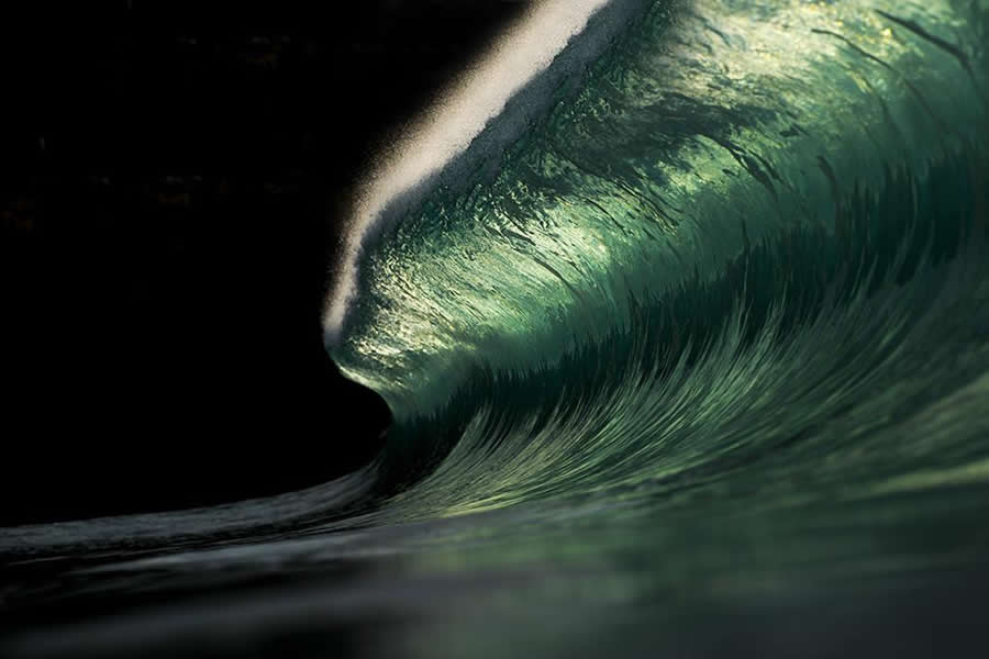 Majestic Power of Ocean Waves by Ray Collins