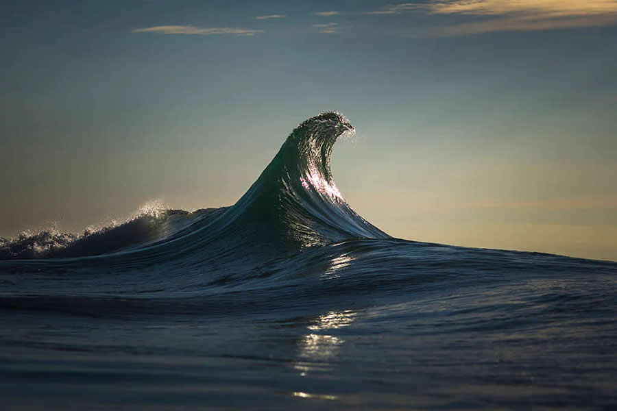 Majestic Power of Ocean Waves by Ray Collins
