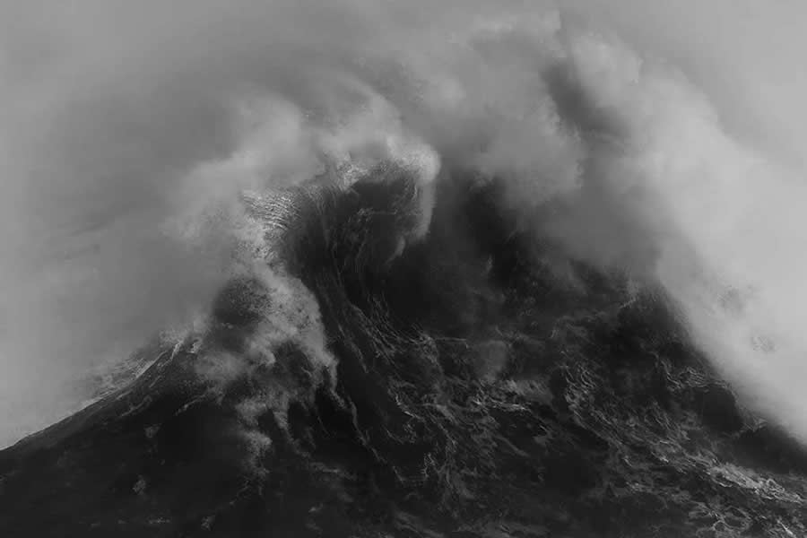 Majestic Power of Ocean Waves by Ray Collins