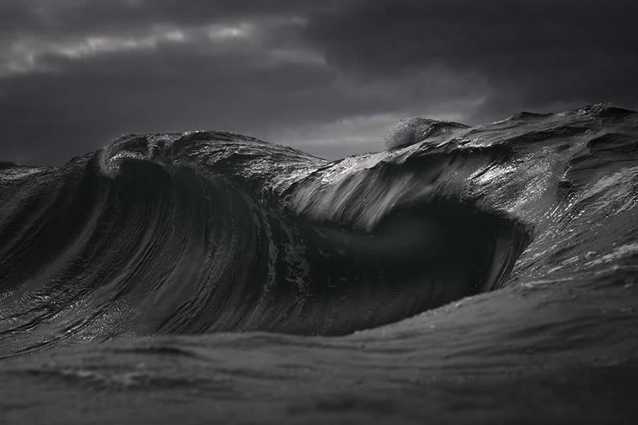 Majestic Power of Ocean Waves by Ray Collins