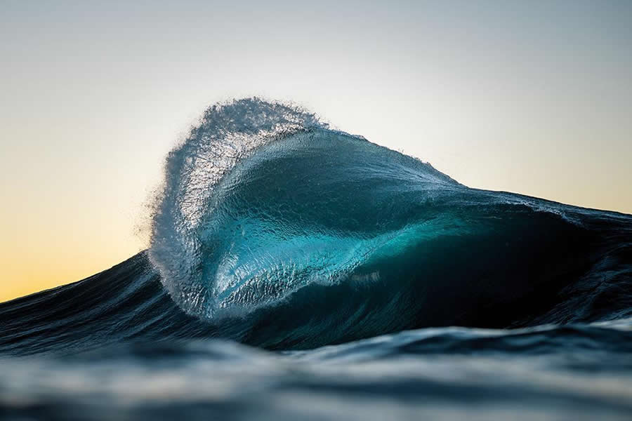 Majestic Power of Ocean Waves by Ray Collins