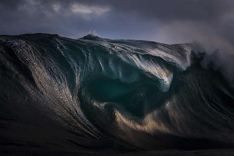Majestic Power of Ocean Waves by Ray Collins