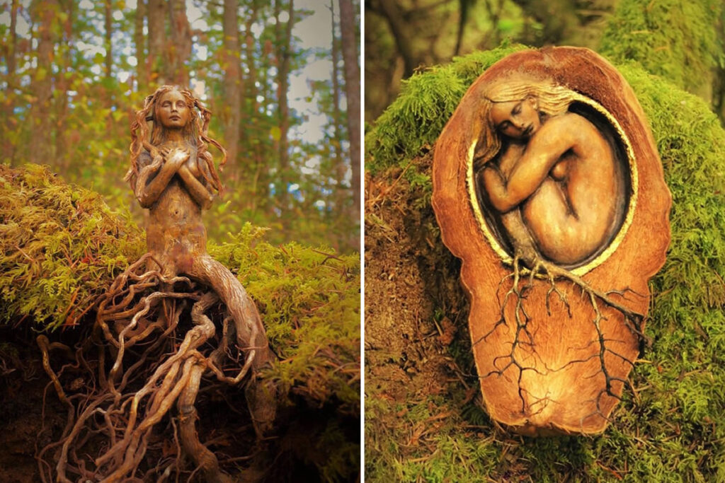 Canadian Artist Debra Bernier Transforms Driftwood Into Stunning Sculptures